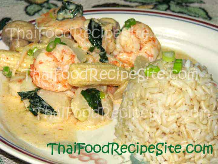 Coconut milk and shrimp recipes
