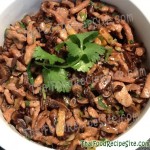 Pork with Ginger and Mushrooms